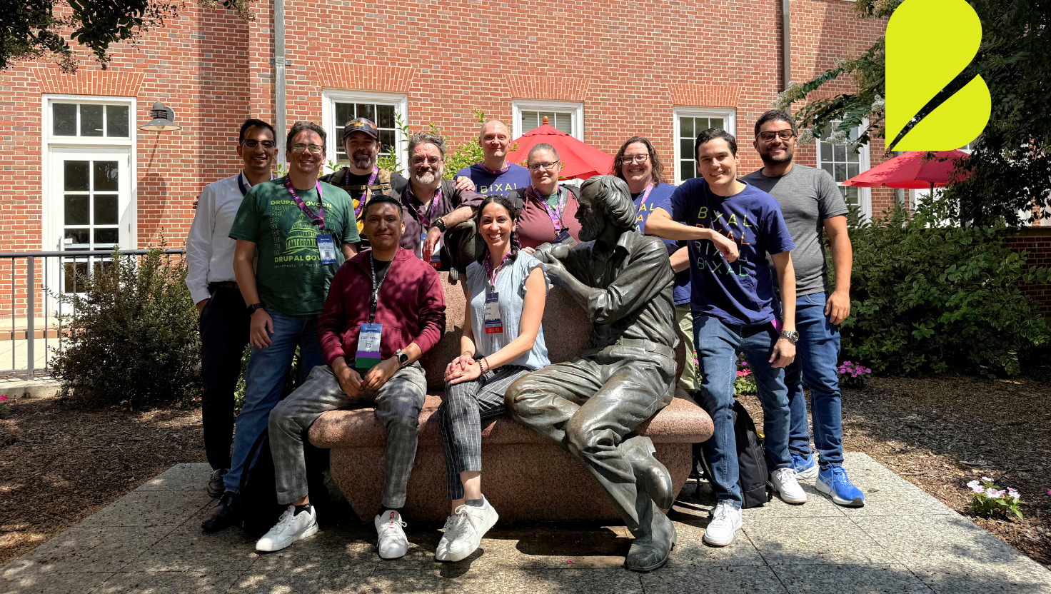 Bixal team at Drupal GovCon 2025.